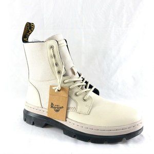 Dr. Martens Combs II Boots White Wmn's Sz 9
